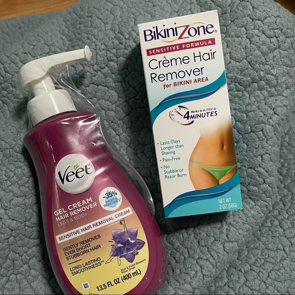 Veet Gel Cream Hair Remover & Bikini Zone Hair Remover